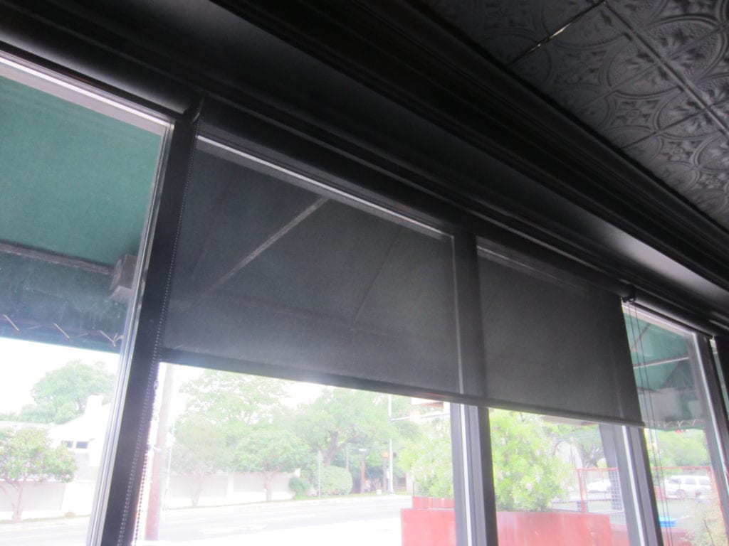 85" Tall interior commercial roller shade pricing
